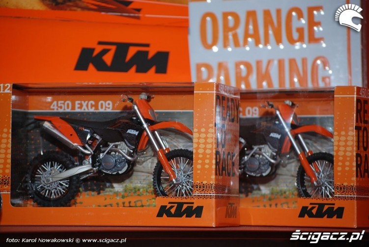 Miniatury motocykli KTM
