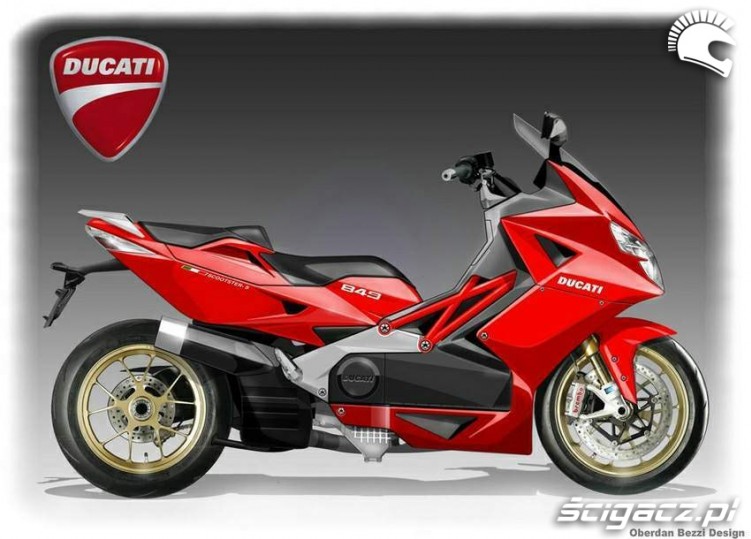 Oberdan Bezzi Ducati Scooter S
