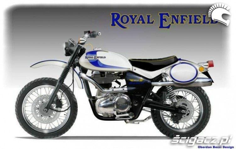 Oberdan Bezzi Royal Enfield Enduro