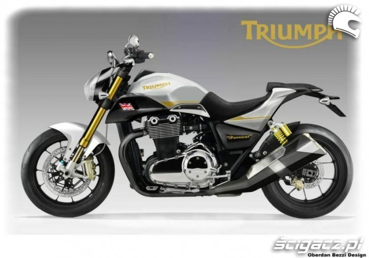 Oberdan Bezzi Triumph Hurricat