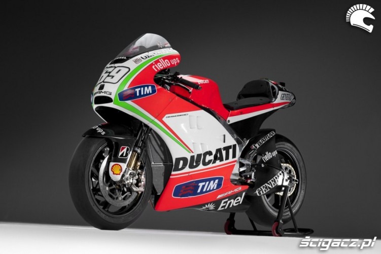 Ducati GP12 2012 lewy przod