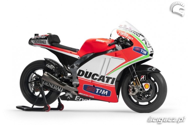 Ducati GP12 2012 z prawej