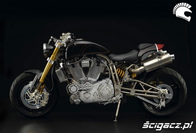 lewy profil Ecosse najdrozszy motocykl swiata