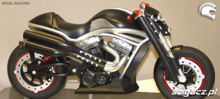 Harley Davidson Brawler plastikowy model