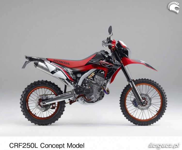 Honda CRF250L bokiem