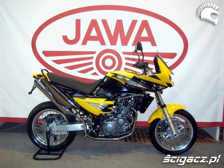 Jawa 650 Dakar bok