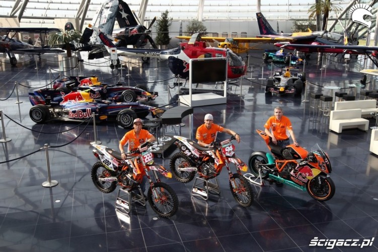 KTM ready to race red bull