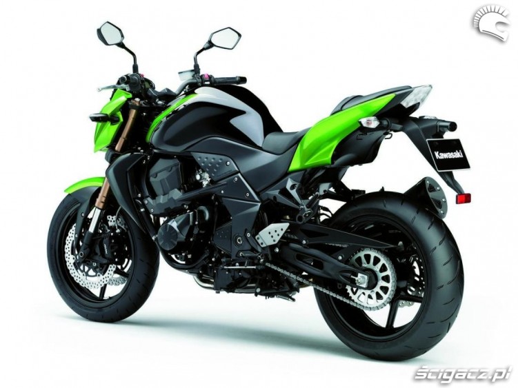 zielone Kawasaki Z750R 2011 09
