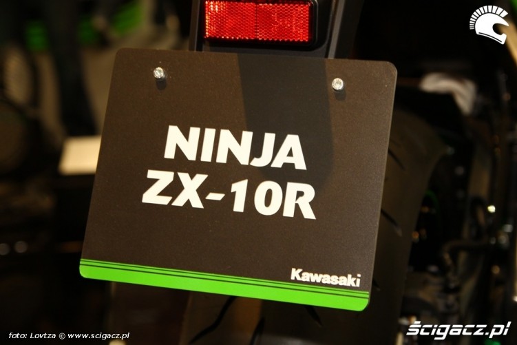 Kawasaki ZX10R 2011 tablica