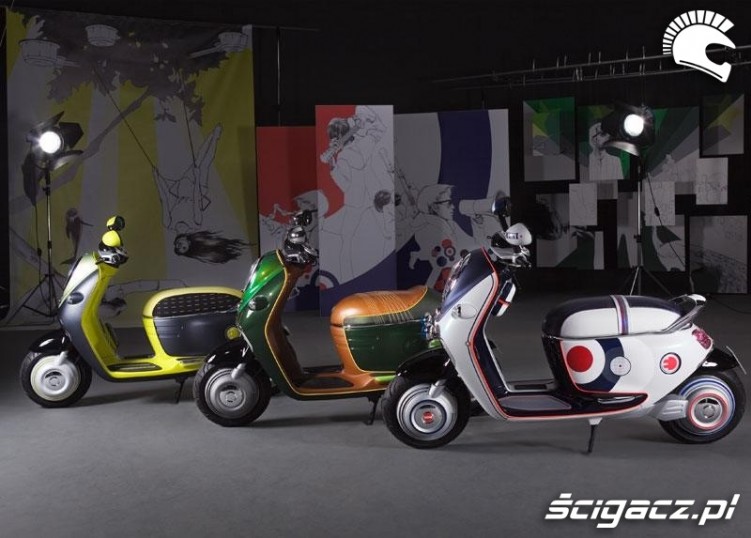 gama modeli MINI Scooter E Concept
