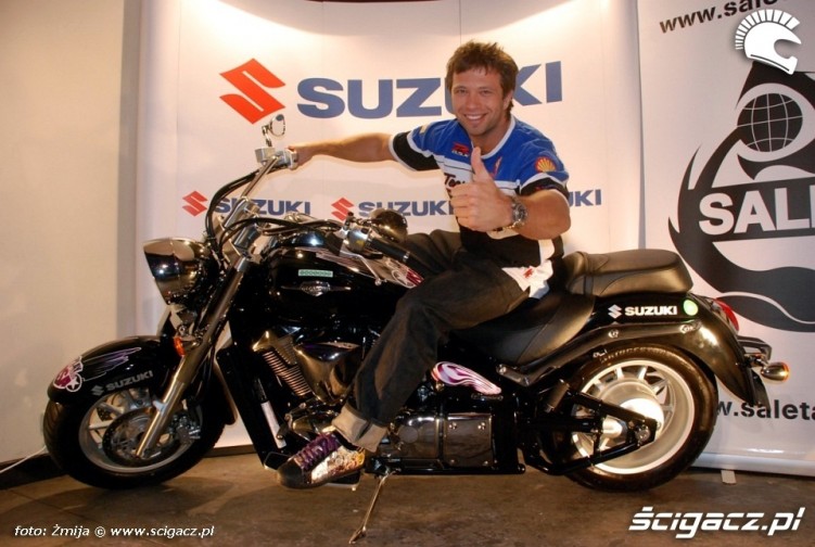 Adam Badziak wyprawa USA Suzuki Intruder Play tour