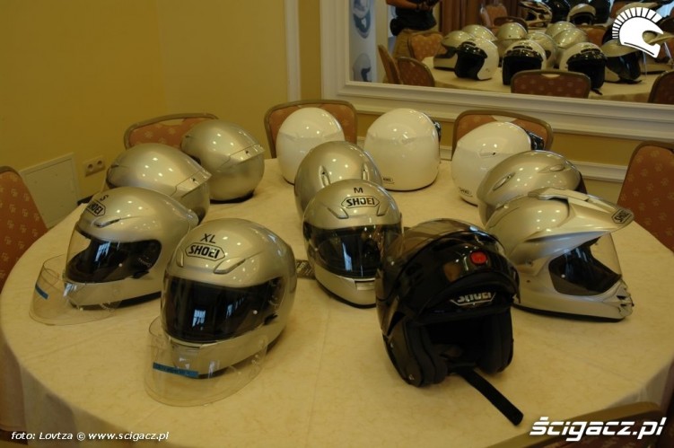 Kaski Shoei spotkanie dealerskie 2009