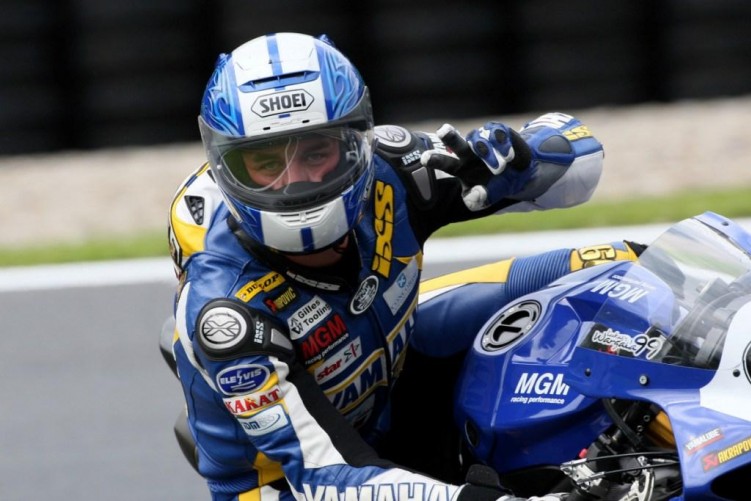 Lukasz Wargala na torze