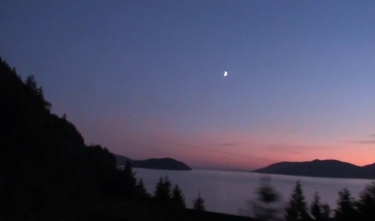 kanada wieczorem jazda