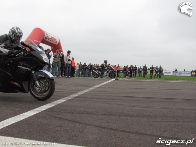 na chwile przed startem