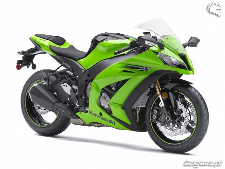 Kawasaki ZX10R prawy przod