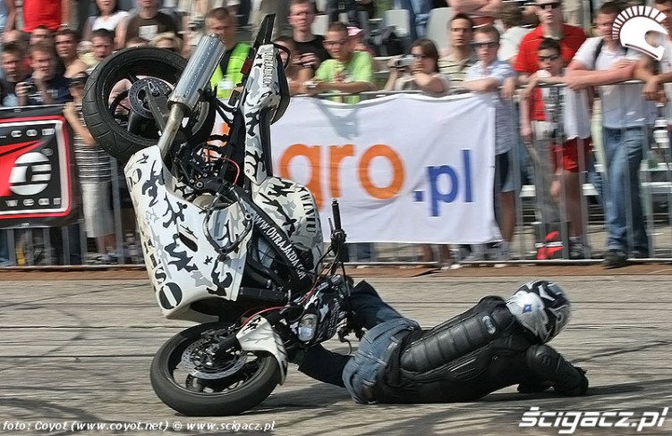 Winiu Stoppie Crash Extrememoto