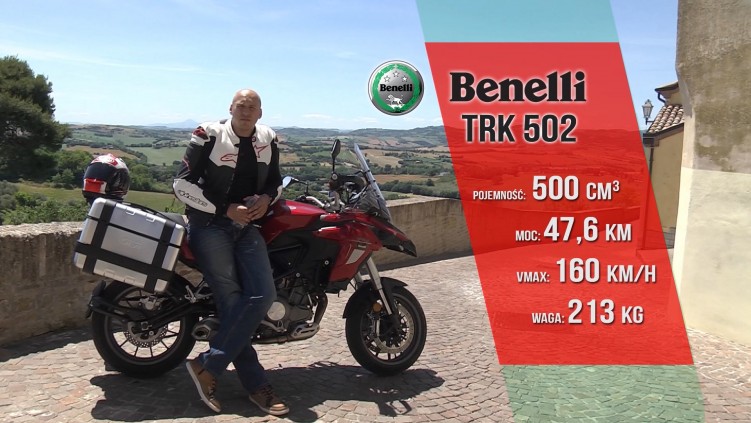 Benelli TRK 502 - test motocykla