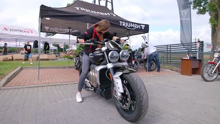 Cala Polska testowala motocykle Triumph Relacja z Triumph Demo Trip 2021  Ilawa