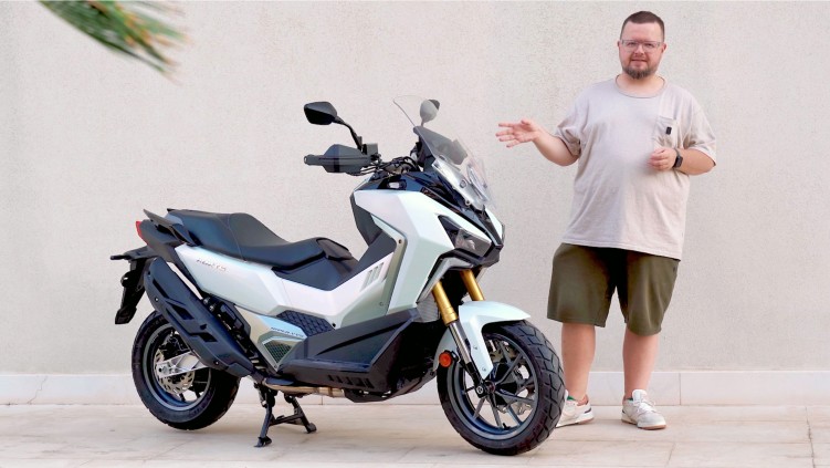 SYM ADX TG 400 test skutera dane techniczne opinia