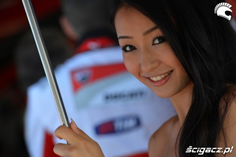 Japonskie dziewczyny Ducati