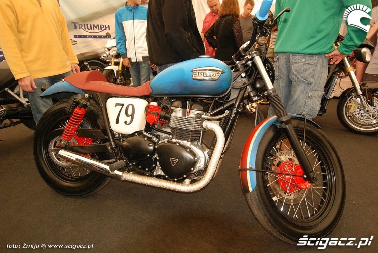 Triumph Bonneville w wykonaniu Serwis49