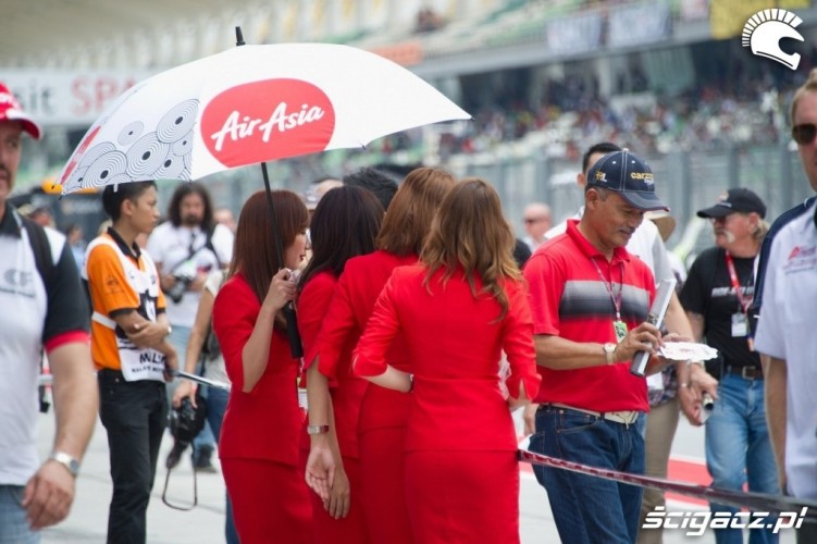 Air Asia Paddock Girls Sepang