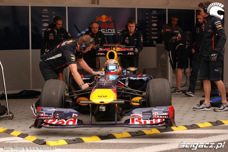 Formula 1 bolid Red Bulla Warszawa
