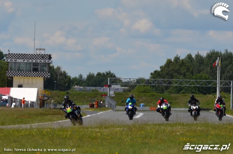 Wejscie w duza patelnie Trening motocyklowy Speed Day 2013