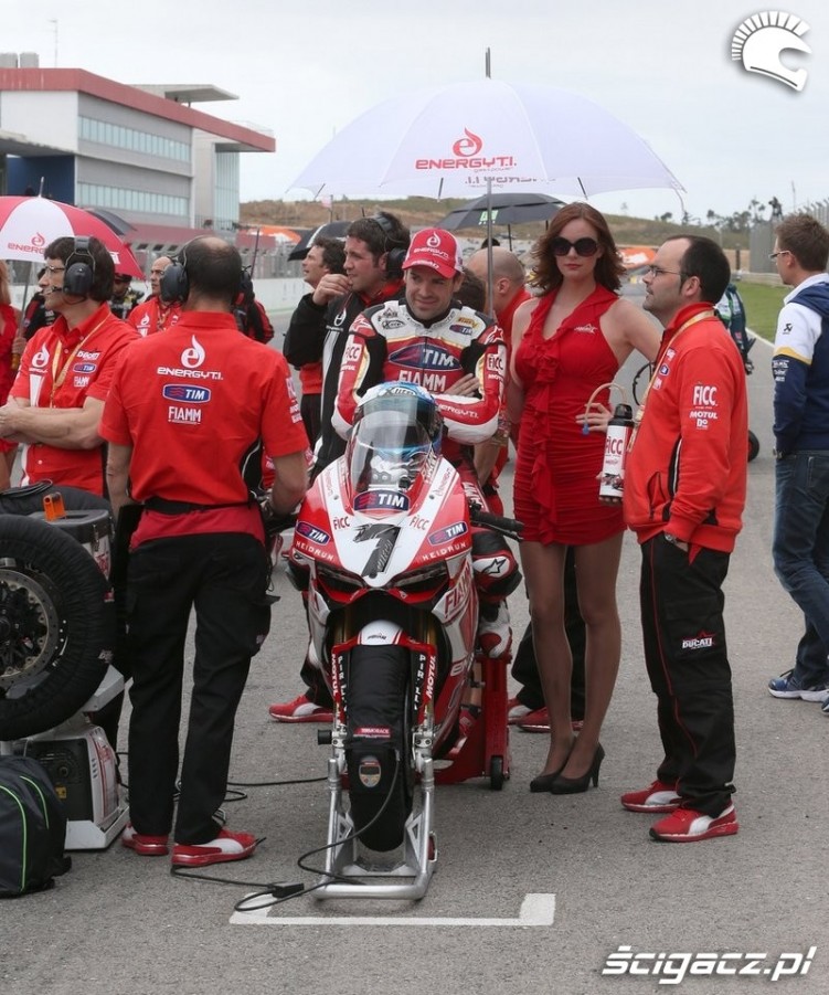 Pole startowe Ducati World Superbike Portimao 2013