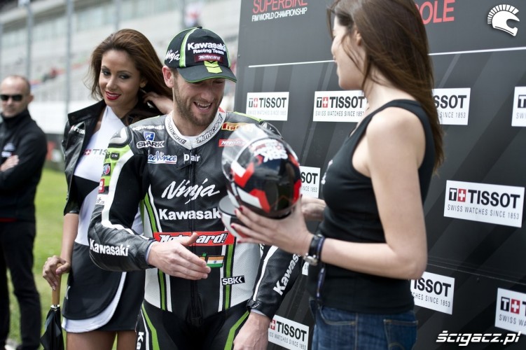 Tom Sykes i dziewczyny World Superbike Portimao 2013