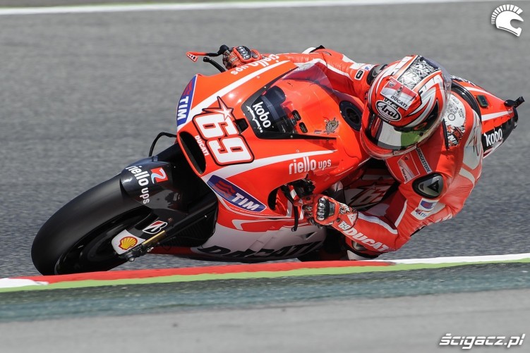 Nicky Hayden Grand Prix Katalonii MotoGP 2013