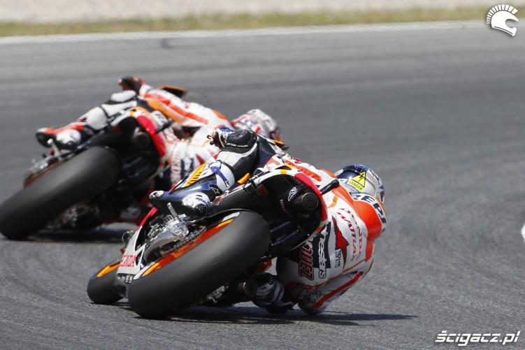 Pedrosa Marquez Grand Prix Katalonii MotoGP 2013