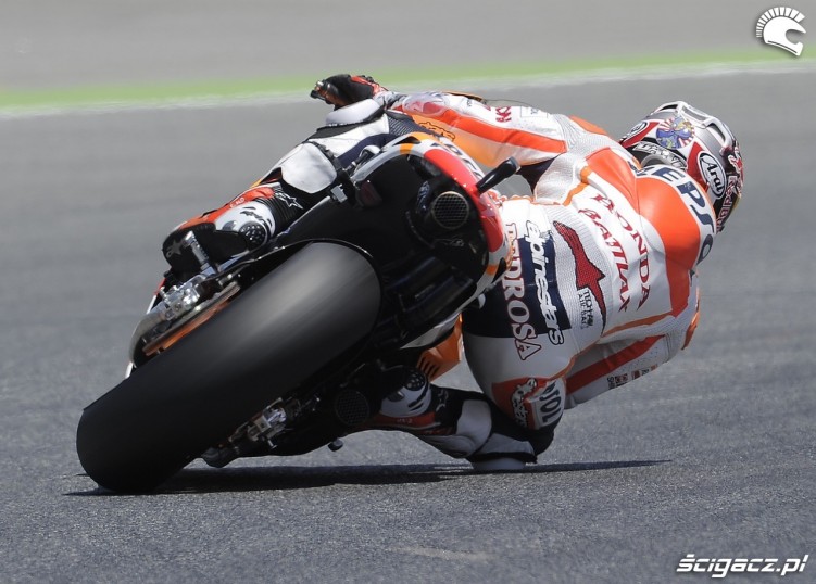 Pozycja na motocyklu Grand Prix Katalonii MotoGP 2013 Pedrosa