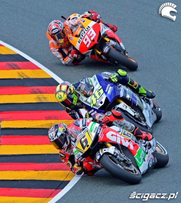 Bradl Rossi Marquez Grand Prix Niemiec