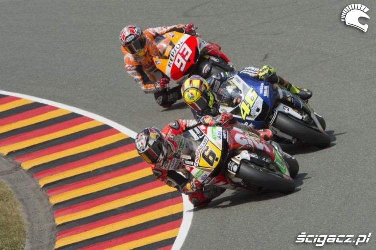 Bradl Rossi Marquez Grand Prix Niemiec 2013