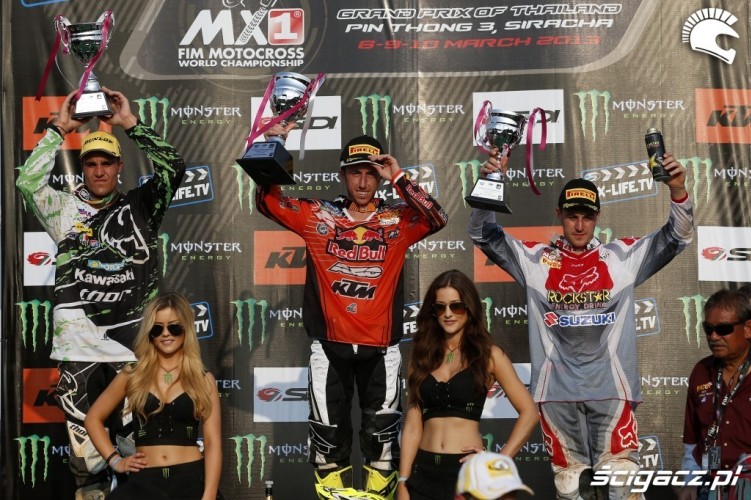 Podium MXGP 2013 Grand Prix