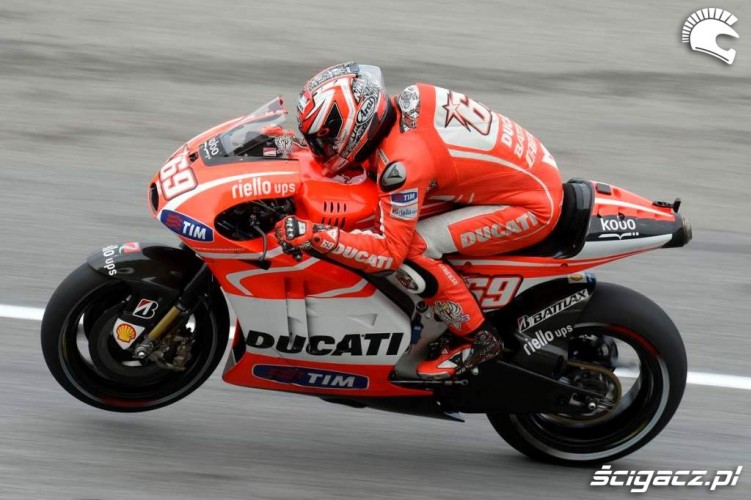Hayden Grand Prix Malezji Ducati