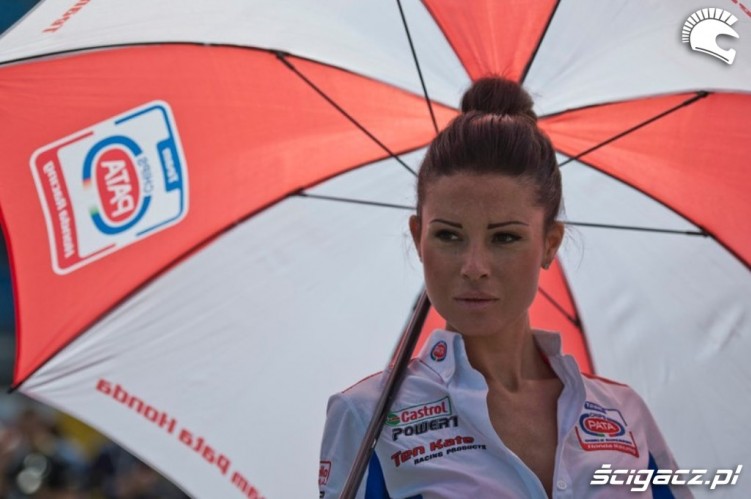 Hostessa Pata Honda WSBK Monza 2013