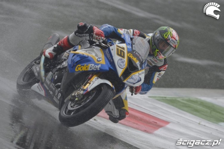 Davies WSBK Monza 2013 rain