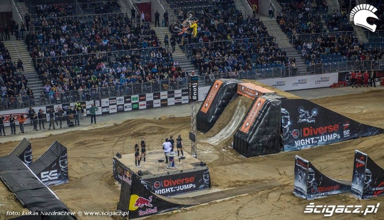 Tauron Arena Krakow podczas Diverse Night Of The Jumps