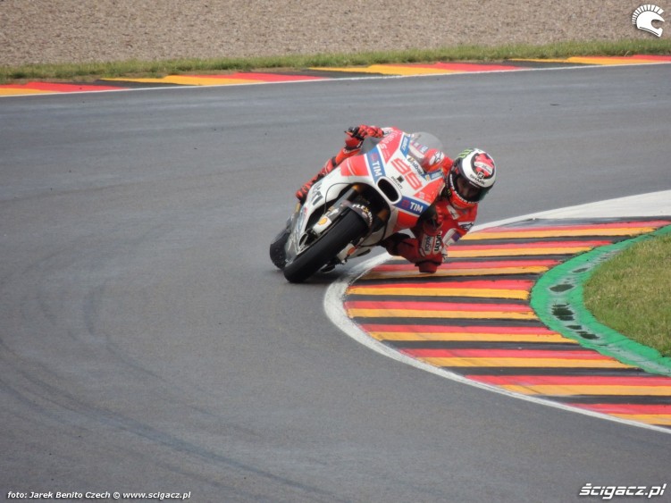 MotoGP Sachsenring Jorge Lorenzo Ducati 99 1