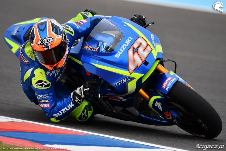 MotoGP Argrntyna Suzuki Alex Rins 42 Swiderek 7