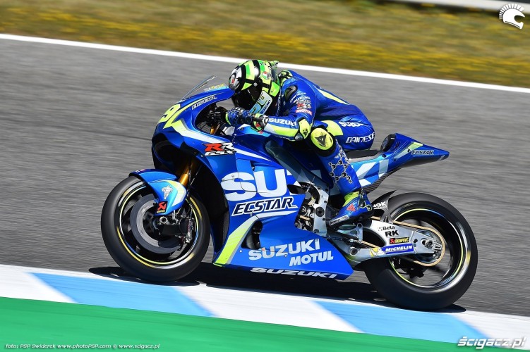 MotoGP Jerez Andrea Iannone 29 Suzuki wyscig 6