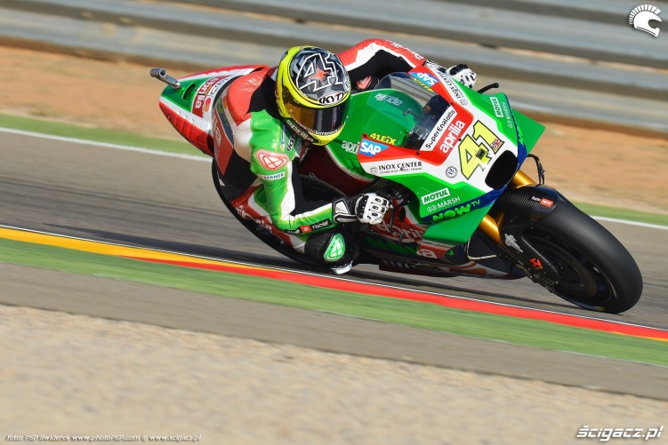 MotoGP Aragon Aprilia Gresini 41 Aleix Espargaro 7