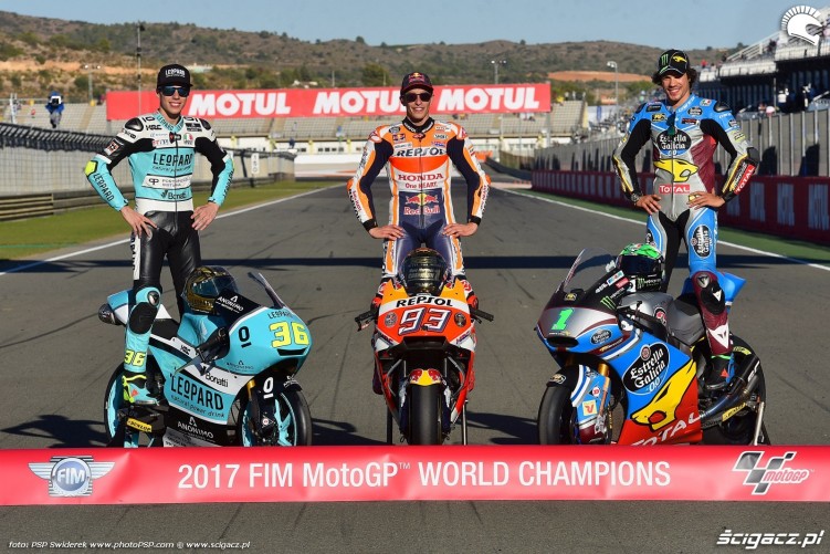 MotoGP 2017 Mistrzowie Swiata World Champion 1