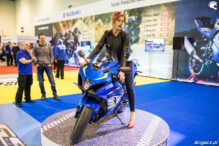 Wystawa Motocykli i Skuterow Moto Expo 2017 laska gixxer