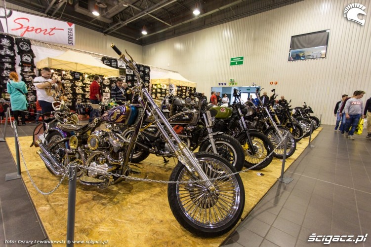 Wystawa motocykli i skuterow Moto Expo 2017 custom bikes