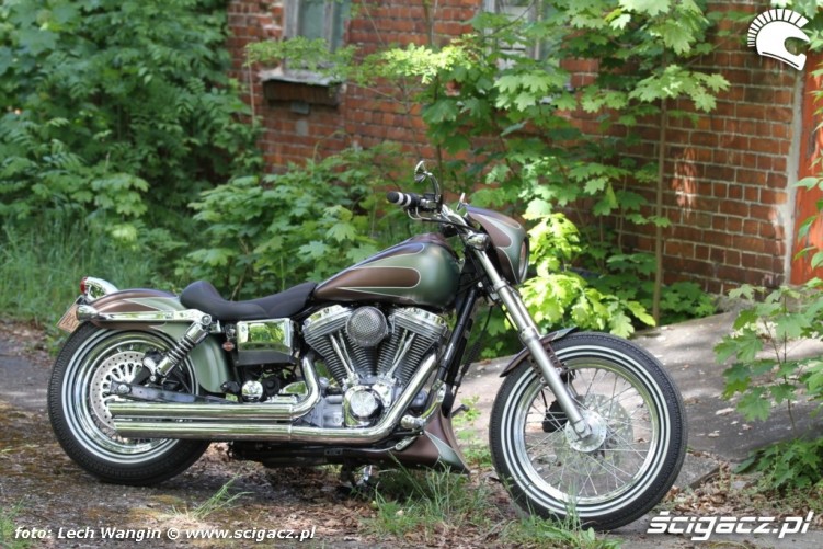 07 Harley Davidson Dyna Super Glide Custom profil