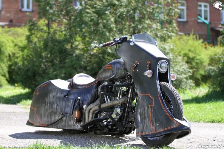 36 Harley Davidson Sportster 1200 Led Sled custom